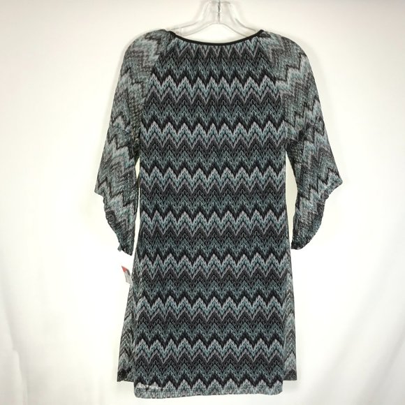 😀 3 for $20 NWT Tacera Retro Herringbone Dress - Picture 4 of 4